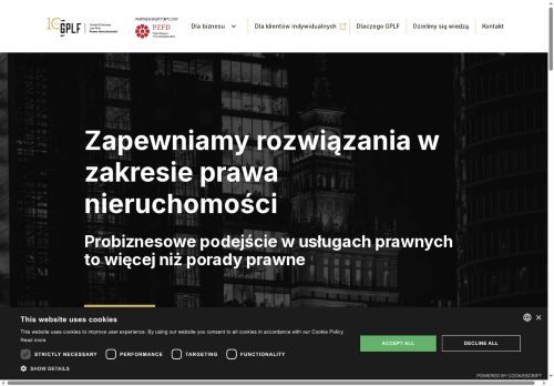 GPLF Maciej Górski & Partners Law Firm Prawo NIeruchomości